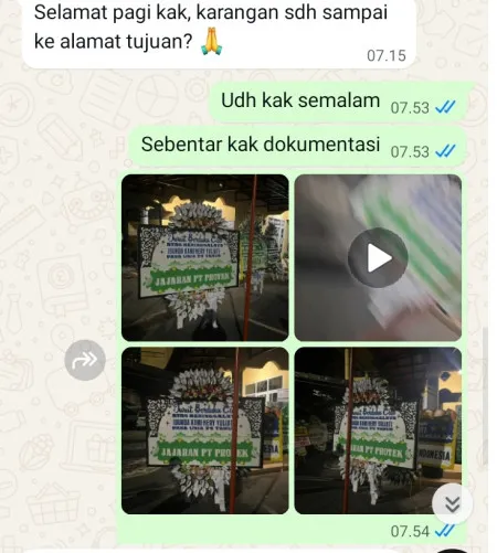 Pengiriman Papan Bunga Selamat Kepulauan Seribu