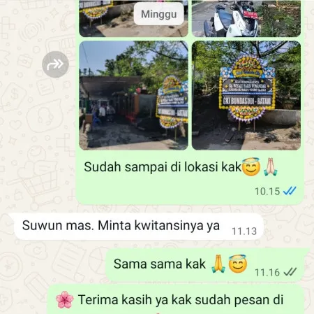 Pengiriman Papan Bunga Duka Kepulauan Seribu