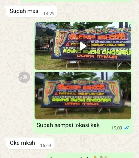 Pengiriman Papan Bunga Kepulauan Seribu