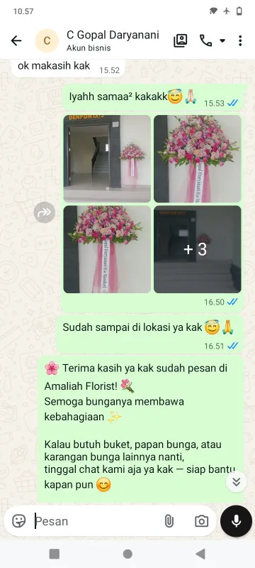 Pengiriman Karangan Bunga Kepulauan Seribu