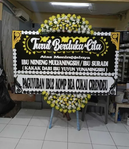 Papan Bunga Duka Kepulauan Seribu